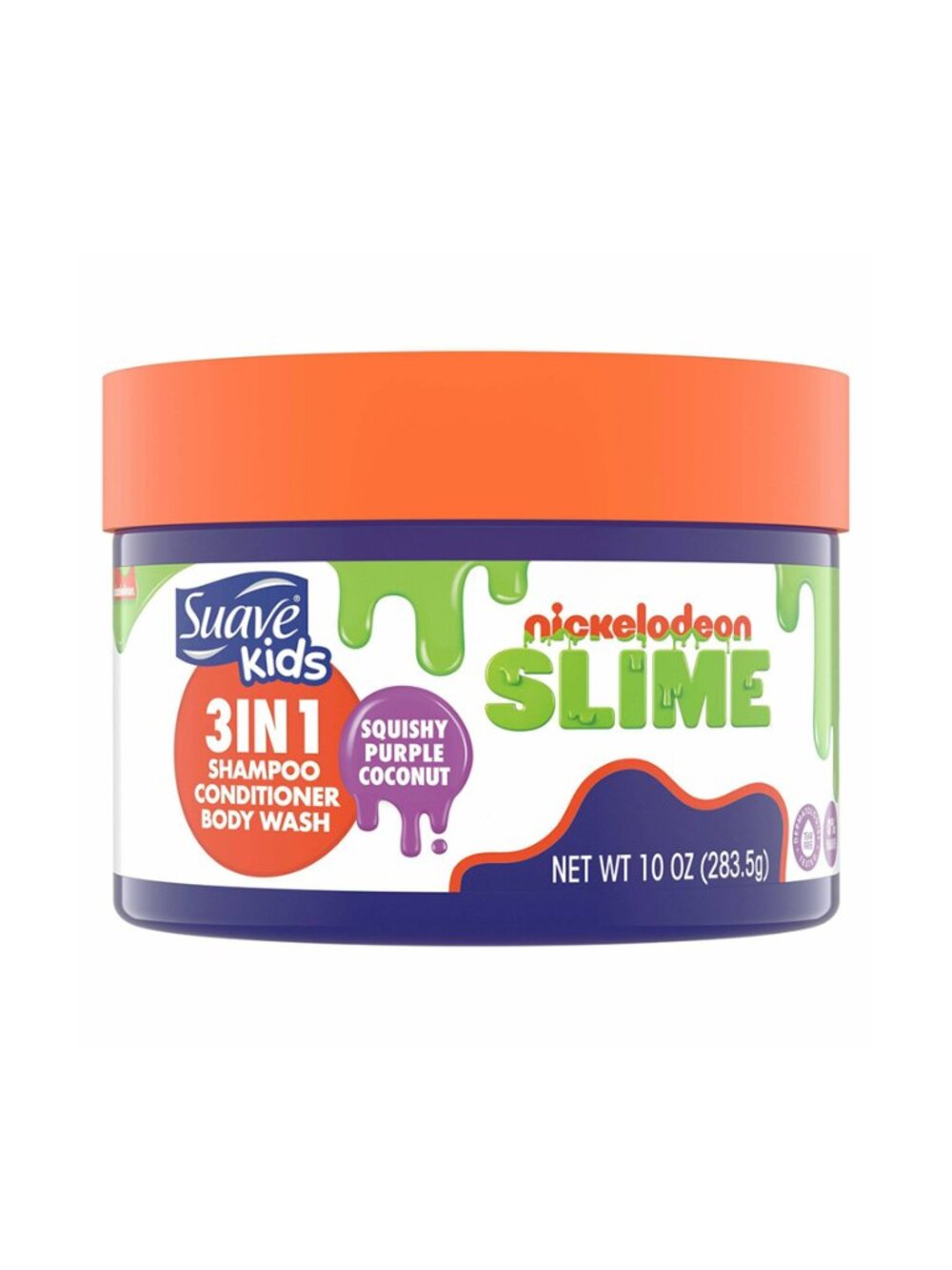 3/$12 💥🆕 Nickelodeon Suave Kids 3 in 1 Shampoo Squishy Purple Coconut | 1203